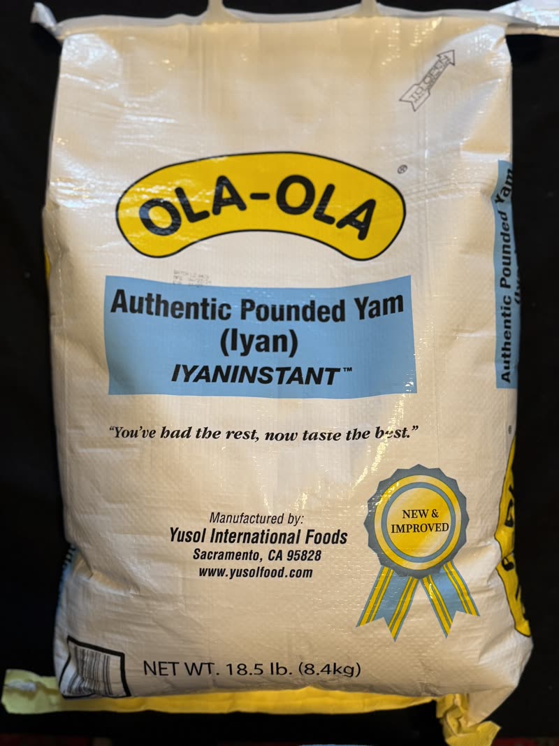 Ola Ola Pounded Yam 18.5 lb